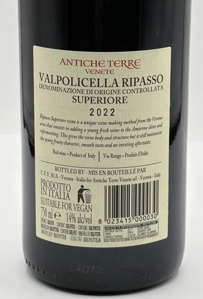 Antiche Terre Venete - Vegron - Valpolicella Ripasso Superiore