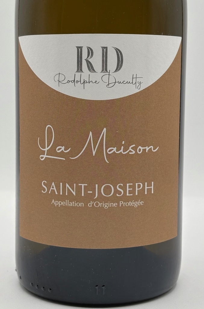 Rodolphe Duculty - "La Maison" 2022 - Saint-Joseph 