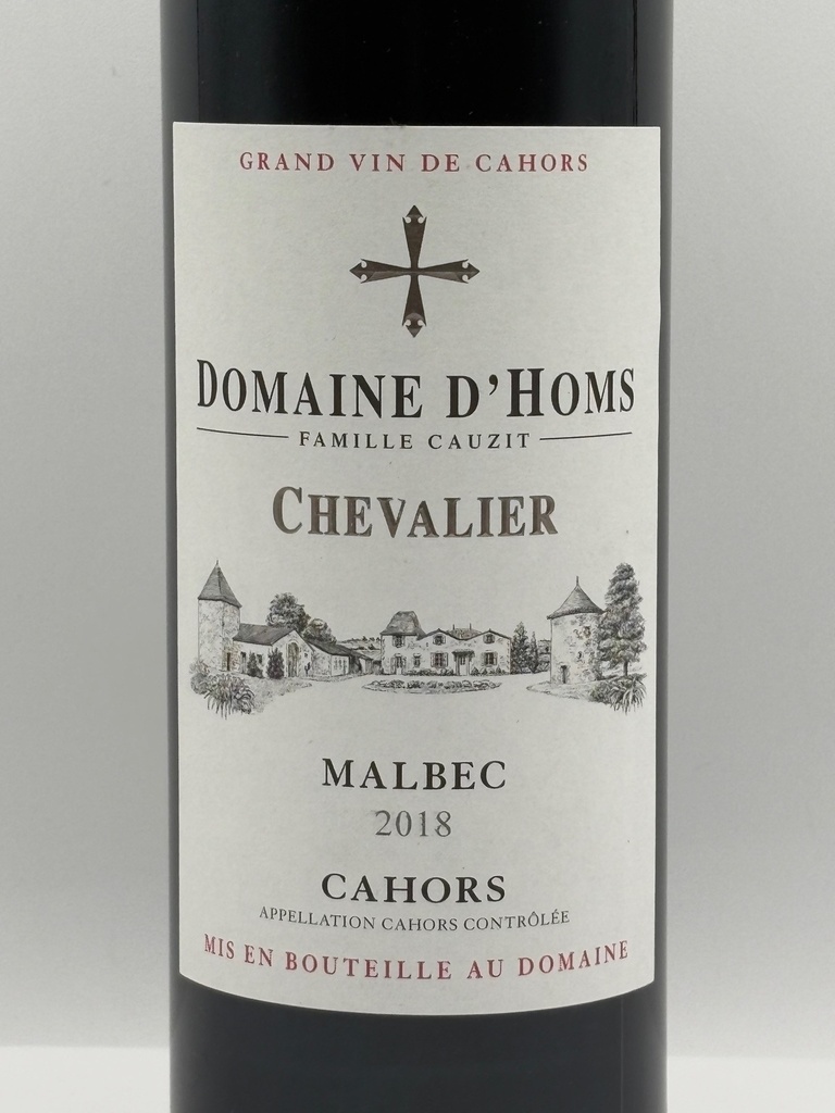 Domaine D'Homs - Chevalier 2018 - Cahors