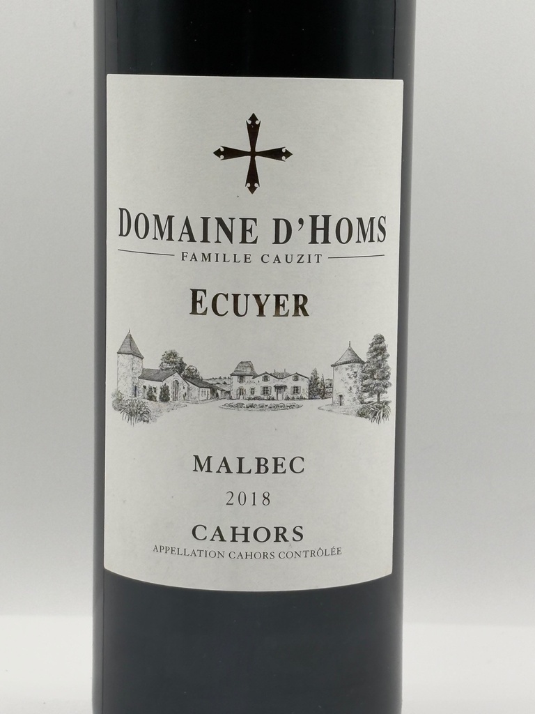 Domaine D'Homs - Ecuyer 2018 - Cahors