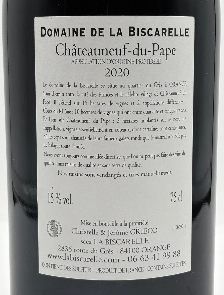 Dom. Biscarelle - Chateauneuf-du-Pape