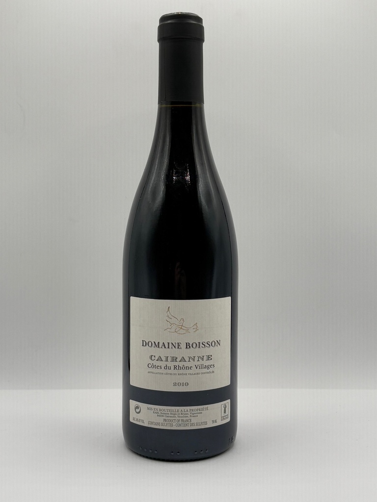 Domaine Boisson - Cotes du Rhône village - 2010